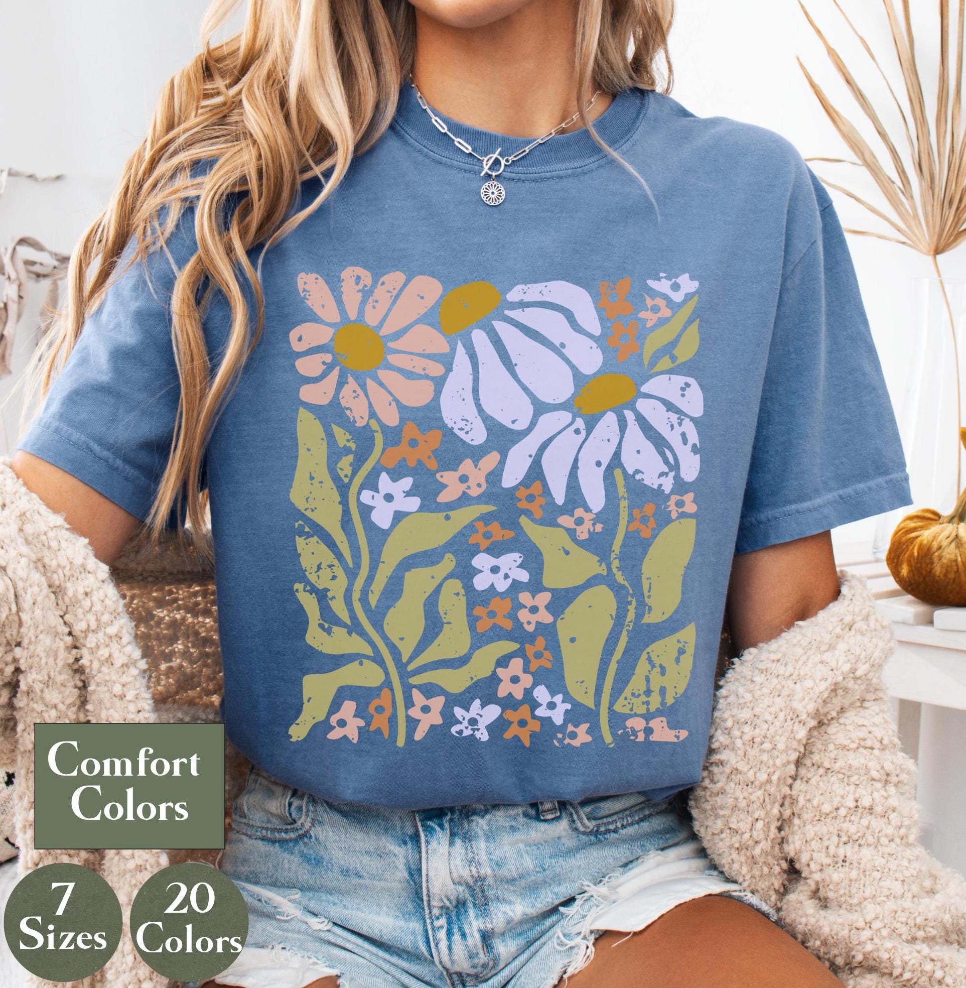 Vintage Flower Shirt - Etsy