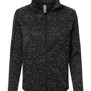 Personalized Medical Fleece Jacket: Custom Embroidered Name, Nurse Gift Heather Black