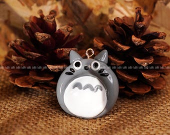 Piedra de preocupación de Studio Ghibli inspirada en Totoro, llavero, máscara de fantasma kawaii de El Viaje de Chihiro, piedra para pulgar o palma, juguete de bolsillo para aliviar la ansiedad.