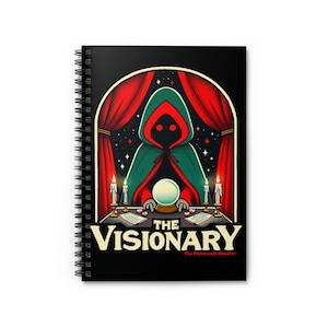 Flatwoods Monster Spiralgebundenes Notizbuch - 118 Seiten für Cryptid Fans jeden Alters