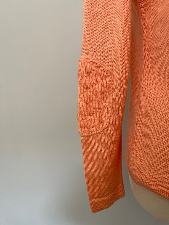 Vintage 1980s Quilted Details Sweater / 80s Deads… - image 7