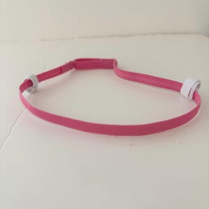 PLAIN ELASTIC Cochlear Implant and Hearing Aid Headbands - Adjustable sizing - Non slip grip - Aligns CI with ears - Retention - Processor