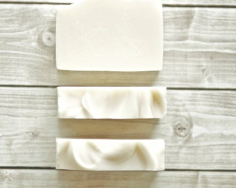 Unscented Soap - Natural Soap - Fragrance Free - Pure Soap  Plain Jane Soap