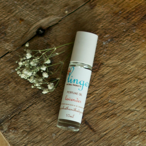 Perfume Roll On Oil -  Lavender Essential Oil - Natural Perfume