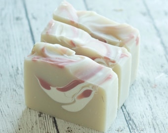 Almond Soap -  Italian Honeymoon - Organic Shea Butter - Sustainable Palm Oil