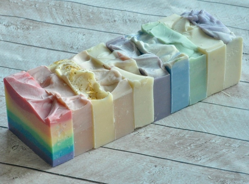 Soap Gift Set Pick 10 Essential Oil Soaps Cold Process Soaps Organic Oils image 6