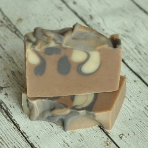 Sandalwood Patchouli Cedarwood Soap - Shea Butter Soap - Vegan Soap - Man About Town