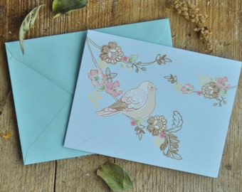 Add a card with a personalized message