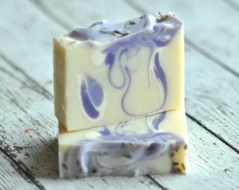 Lavender Soap  Handmade Soap  -  Shea Butter Soap - Essential Oil Soap - Lavender Shea