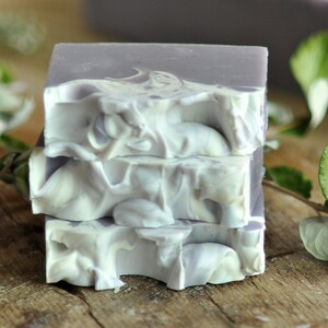 Lavender and Lemongrass Vegan Soap Handmade Soap Into the Mystic image 4