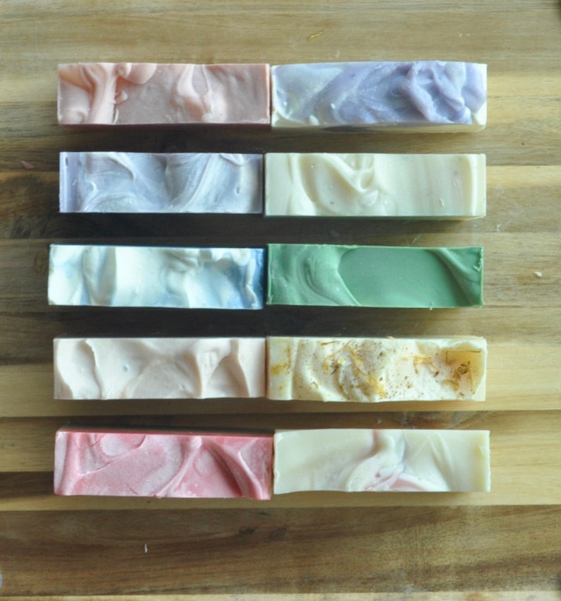 Soap Gift Set Pick 10 Essential Oil Soaps Cold Process Soaps Organic Oils image 3