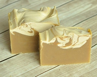 Orange Cinnamon Soap -  With Clove Vegan Soap - Spiced Orange Soap - Shea Butter Soap