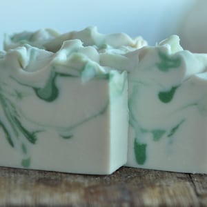 Rosemary Mint Soap Natural Artisan Soap Essential Oil Soap Organic Shea Butter image 1