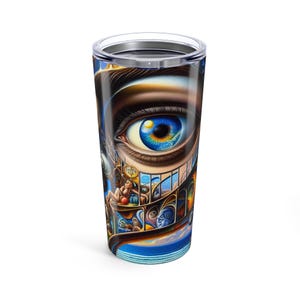 Mystical Art Tumbler 20oz - Unique Travel Mug, Fantasy Drinkware, Visionary Gift, Artistic Coffee Cup, Home decor