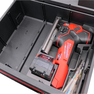 Milwaukee Packout 2 laden kist inzet voor M18 decoupeerzaag – Professioneel 3D geprint | Organizer tray | Packout accessoire