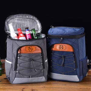 Personalized Groomsmen Cooler Backpack, Hiking Cooler Backpack, Golf Beer Cooler, Custom Lunch Cooler Backpack, Groomsmen Gift, Gift for Him