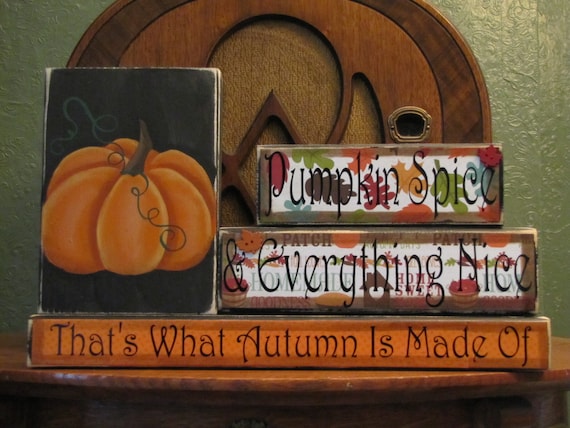 Fall Decor, Fall Decoration, Fall Sign, Thanksgiving Decor, Thanksgiving Decoration, Pumpkin Spice & Everything Nice