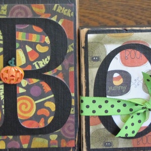 Boo Mr. Scaredy Cat Halloween Decor Sign image 3