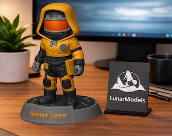 Arc Raiders Goalie miniature STL FILE