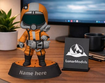 Arc Raiders Bog Walker Miniature (Orange)