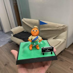 Peak Game Figure STL FILE