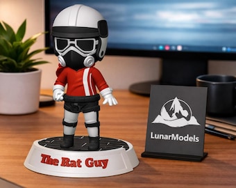 Arc Raiders Ryder (Red) miniature STL FILE