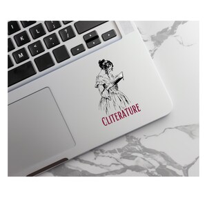 Cliterature, Book Lover stickers, Smut Stickers, Quotes Stickers, Gift for Readers, Romantasy Theme, Book Stickers
