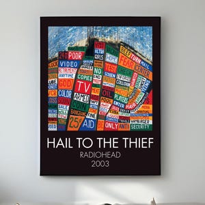 Hail to the Thief Poster - Etsy