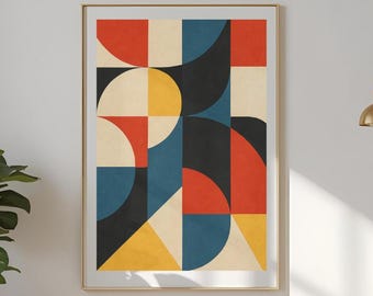 Muurkunst met moderne vormen: moderne muurkunst voor elk huis (digitaal)