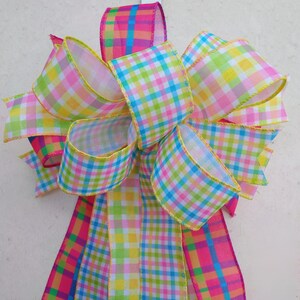 Easter on The Plains Bow | Lantern Bows | Mailbox Bows | Front Door Bows | Wreath Bows | Basket Bows | Holiday Bows | Easter Bows | Bows