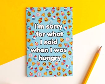 I'm Sorry Card - Etsy