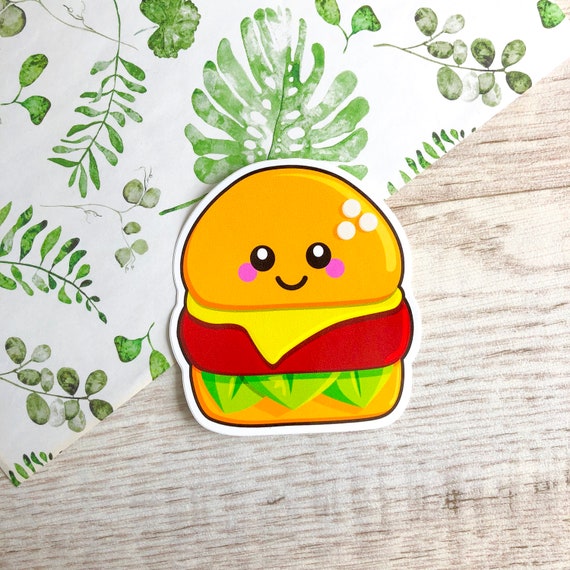 Hamburger Stickers - Free food and restaurant Stickers