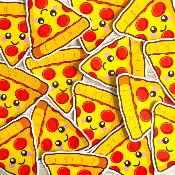 Pizza Stickers - Free food Stickers