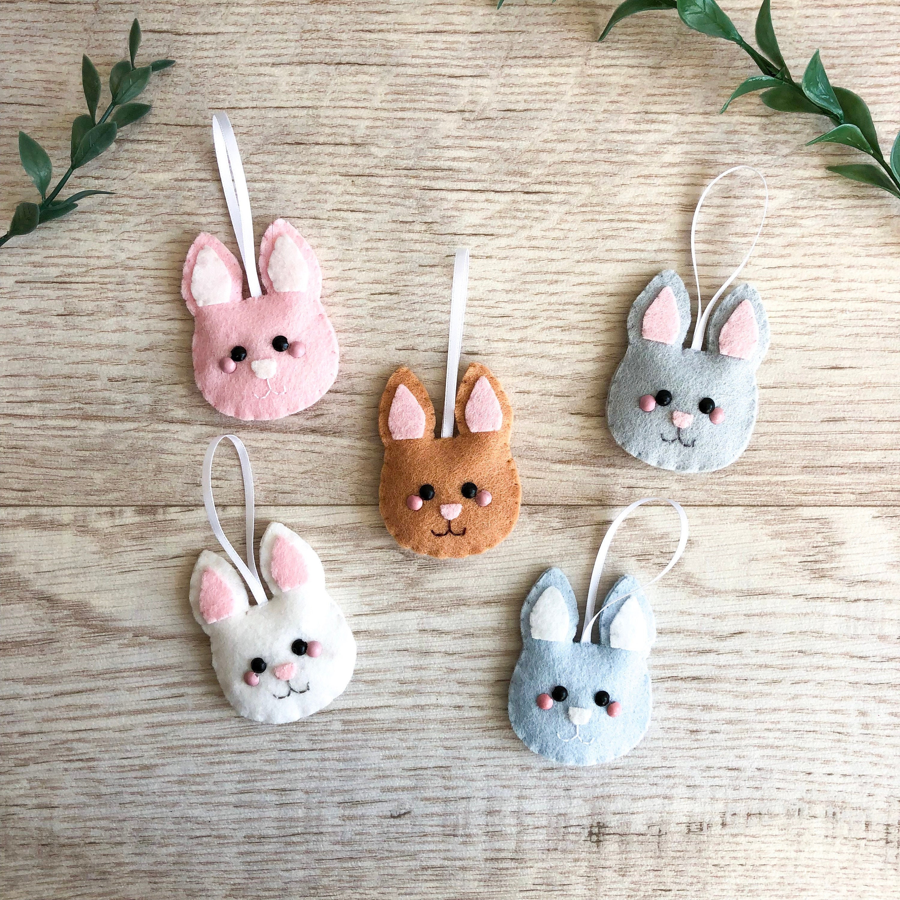 Felt rabbit christmas decoration Outlet