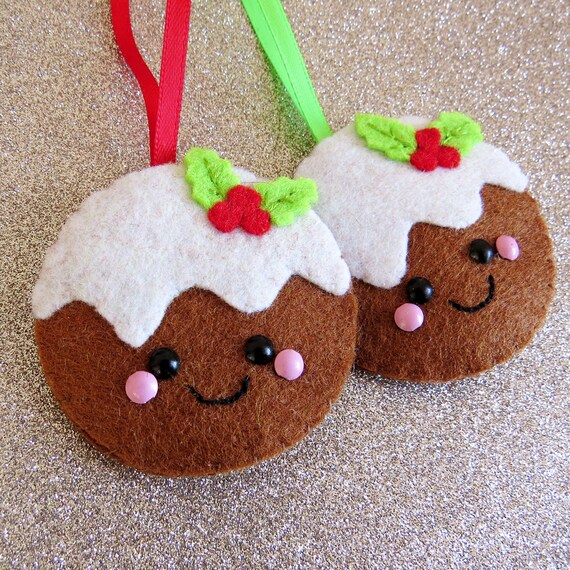 Christmas Pudding Decoration Hanging Decoration Festive Decor Etsy