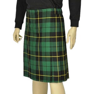 Clan Wallace Jagd Tartan Kilt-Handgemachte schottische Tartan Kilts
