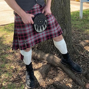 Clan Macpherson Hunting Tartan Kilt-Handmade Scottish Tartan Kilts
