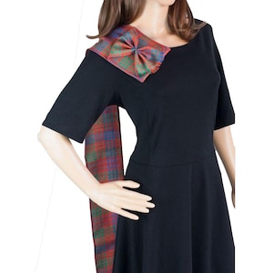 Choose your Clan Tartan - Women Mini Tartan Sash Scottish Wedding Dress Available Tartans 100Handmade Scottish Tartan