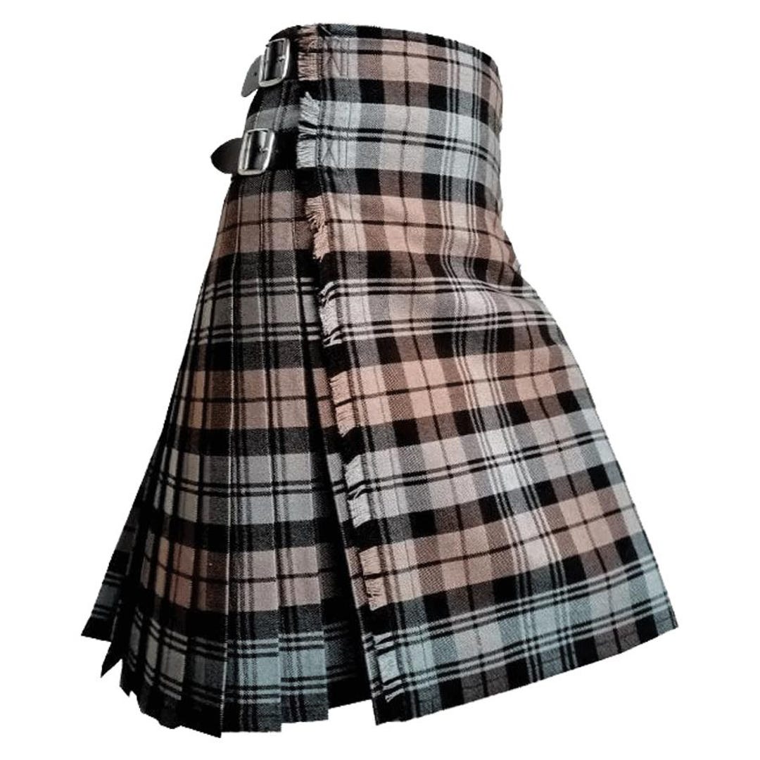Black Watch Weathered Tartan Kilt