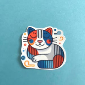 Cat sticker
