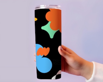 Stampa su tumbler da 20 once per sublimazione in formato SVG/PNG/compatibile con Cricut e Canva