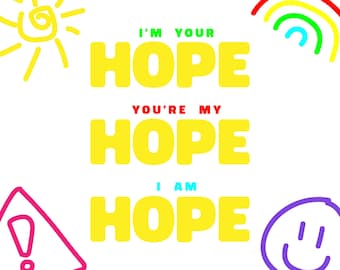 Paquete Hope: +10 diseños compatibles con SVG/PNG/Cricut y Canva