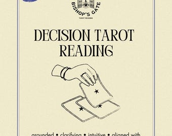 Entscheidung Tarot-Lesung: Personalisierte, intuitive Tarotkartenlegung, erhalten Sie Antworten vom Göttlichen
