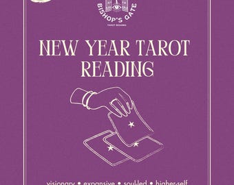 Neujahrs-Lesung: 2026 Tarotkarte Ausbreiten, persönliche Botschaft, Anleitung vom höheren Selbst erhalten
