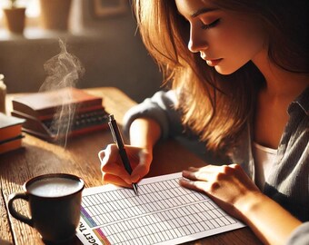 Einfacher herunterladbarer Budgetplaner und Finanzierungstracker