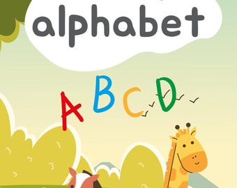Animals Alphabet Tracing Book for Kids – Fun ABC Learning & Handwriting Practice | Animals Alphabet Lowercase Tracing Activities Workbook PDF