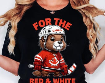 Archivo PNG de hockey sobre castores canadienses (descarga digital)