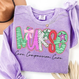 Preppy Nurse Glitter Coquette Bow Png, Cute Strawberry Floral Nicu/RN/CNA Png, Everyday Png, Custom Preppy Nurse,Summer Checkered