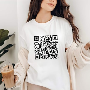 Funny qr code trump png svg, Viral Trump Dance, Qr Code Trump Dance Prank Shirt Design, instant download