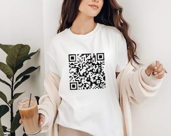 Funny qr code trump png svg, Viral Trump Dance, Qr Code Trump Dance Prank Shirt Design, instant download